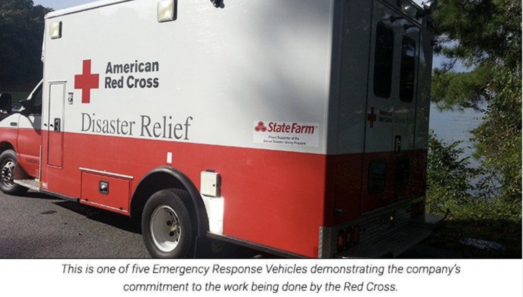 Red Cross - State Farm Truck